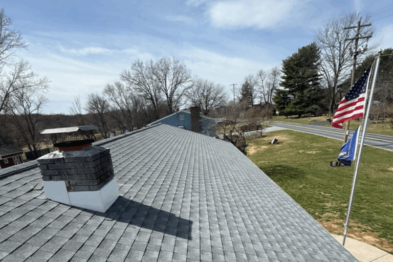GAF Oyster Gray Reroof in Elizabethtown, PA