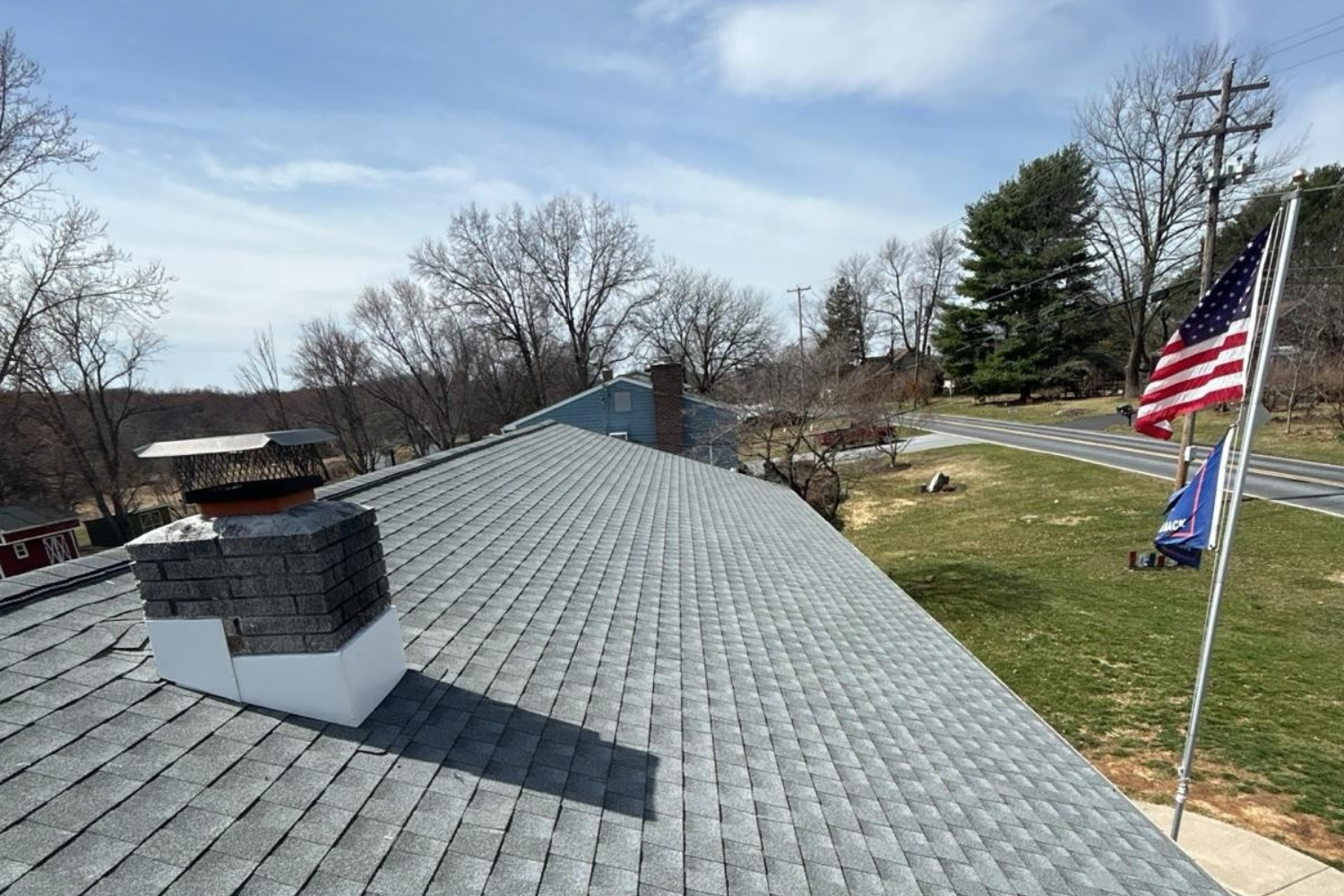 GAF Oyster Gray Reroof in Elizabethtown, PA